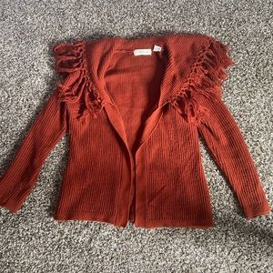 Burnt Orange Cardigan